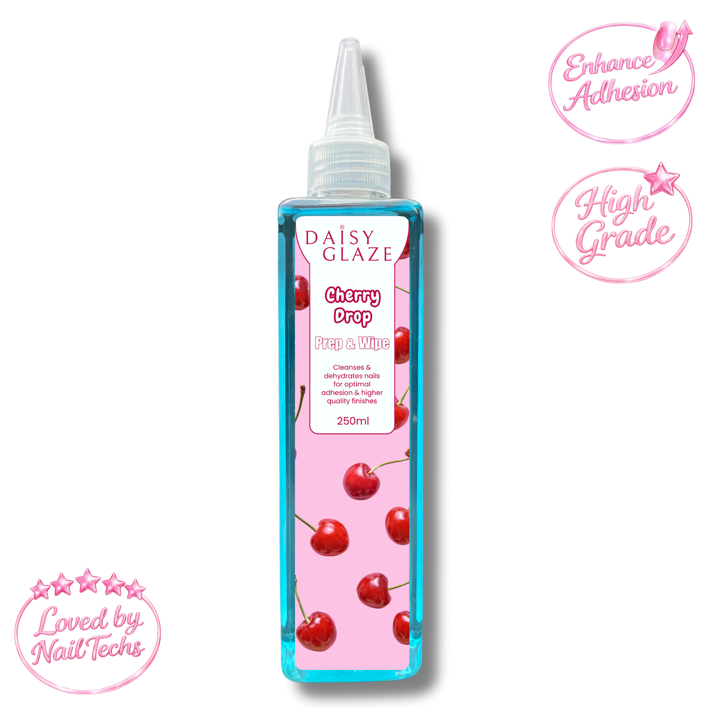 Cherry Drops Prep & Wipe 250ml