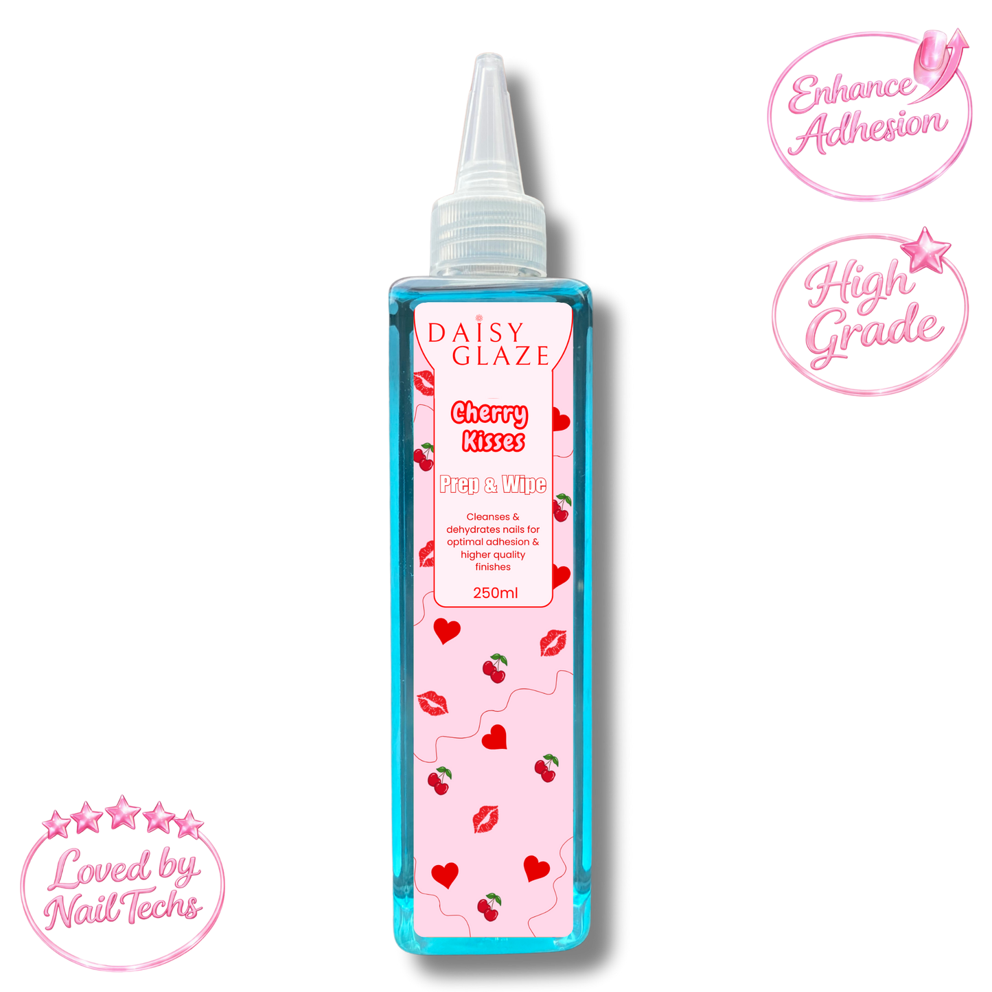 Cherry Kisses Strawberry Laces Prep & Wipe 250ml