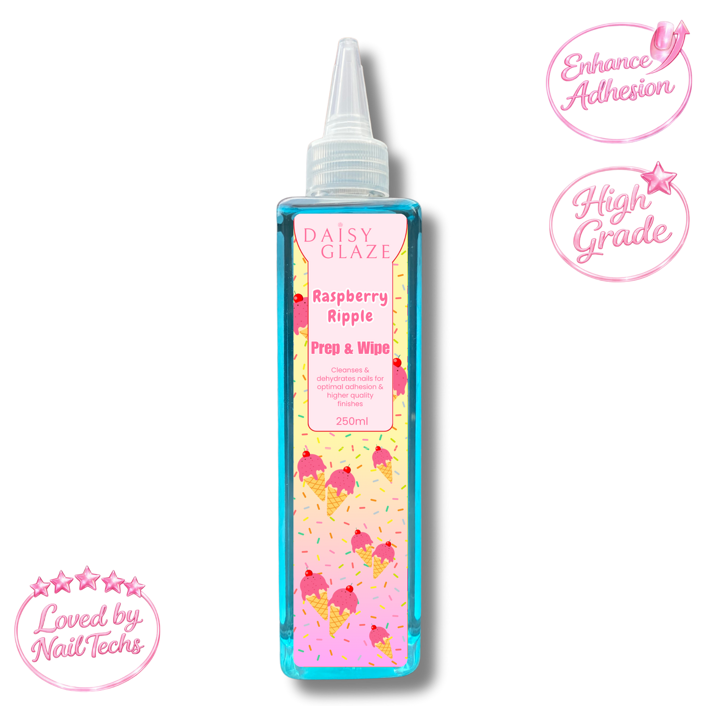 Raspberry Ripple Prep & Wipe 250ml