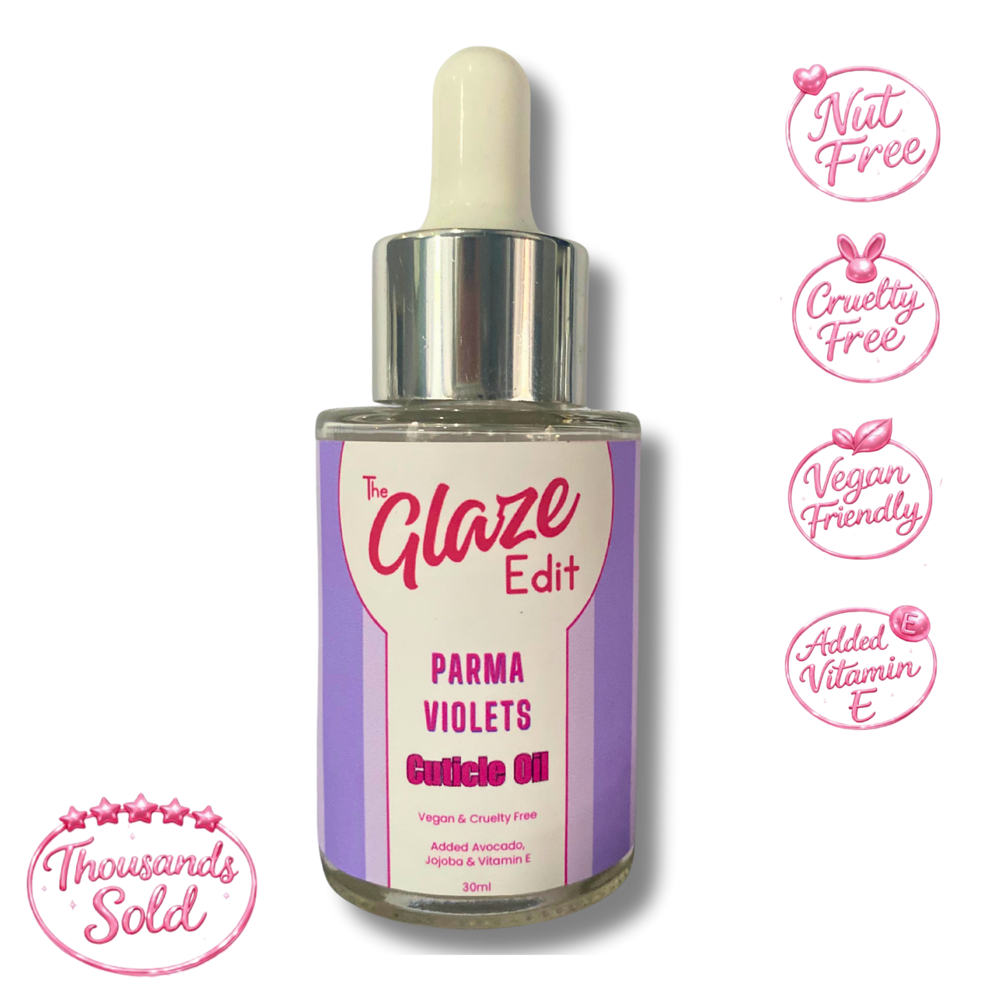 30ml Cuticle Oil - Parma Violet