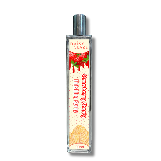 Strawberry Shorty Finishing Spray 100ml – sweet scented quick-dry nail finishing spray by Daisy Glaze