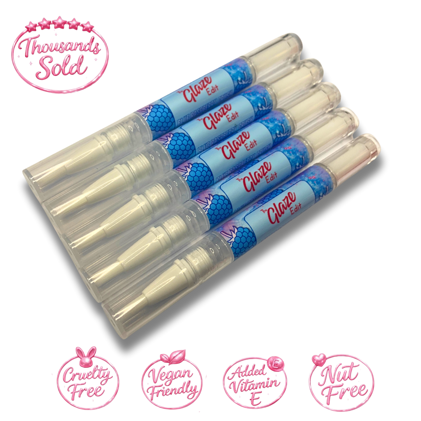 Blue Raspberry Crush Cuticle Oil - 5 Pack