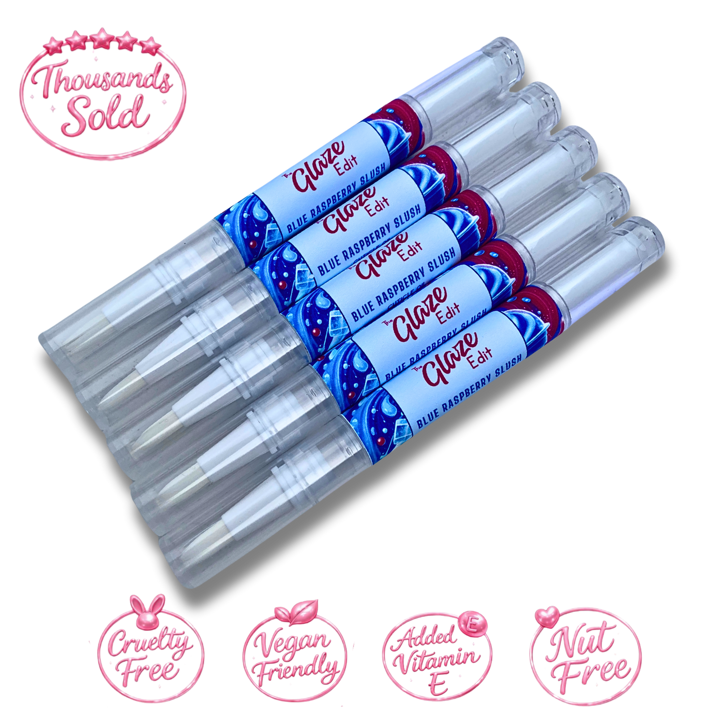 Blue Raspberry Slush Cuticle Oil - 5 Pack